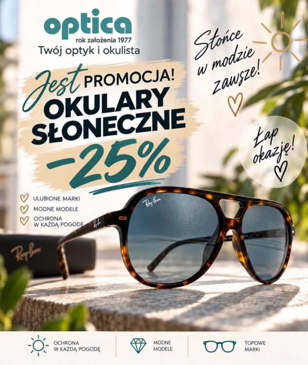 PRZECIWSŁONECZNE -25%